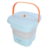 Portable Washing Machine 6L TPR Negative Ion Foldable Mini Laundry Bucket Washer for RV Travel V1294-YM0901-3113230277212