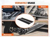 Portable Wheelchair Ramp, 183 cm 363 kg Capacity, Non-Slip Aluminum Folding Threshold Ramp, Foldable V952-ZDKMJPD72YC1JQ8CRV0