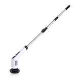 Electric Spin Scrubber, Scrubber Electric Spin Brush Adjustable Extension Handle for Bathroom, Tub, V1366-AZ2-W-09484