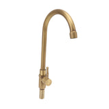 Antique Brass Bathroom Sink Faucet Single Handle Vanity Tap Splash Proof Bathroom Faucet for Home V1294-YM0521-3112230001711