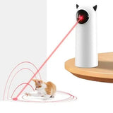 Smart Laser Pet Toy with Automatic Moving Light, Interactive Infrared Cat Teaser for Indoor Play, V1341-ZY-UVZ4M8YR-RED