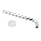 300mm Extra Long Wall Mounted Chrome Round Extention Bathtub Filler Spout Outlet V1233-SP60530CR