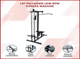 Lat Pulldown Low Row Fitness Machine Home Gym Strength Trainer V63-782635