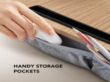 Portable Lap Desk for Students, Remote Workers & Readers Laptop Table with Wrist Rest, Storage V1107-CS-XSDNZ