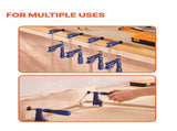 Bar Clamps for Woodworking, 4-Pack 91.4 cm Opening, Lockable F-Clamp with 272 kg Load Limit, 63.5 mm V952-FJ36INCH4ZTDH7M9E001V0