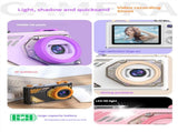 Glitter Sand Design 64MP HD Digital Camera with LED Fill Light & Auto Focus V888-ELOSUNG35330