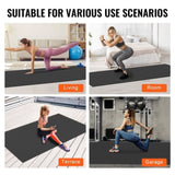 Exercise Mat, Non Slip High Density Premium Yoga Mat, Yoga Mat for Men Women, Fitness & V952-DXYJD6YC10YCV2K3FV0