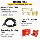 Fuel Vacuum Carburetor Synchronize Tool Kit Fuel Vacuum Carburetor Synchronizer carb sync Gauge Set V952-B100132SLZKB00001V0