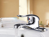 Bathroom Faucet, 2-Hole Mixer Tap, Heavy Duty Single Bathroom Sink Faucet, 2 Hole Single V1189-LWWAL-20260401-06084