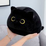 Black Cat Plush Toys, Soft Cat Pillow Squishy Plushies,Cat Stuffed Animals Kawaii Plush Toys Home V1369-AZ3-W-06015