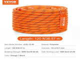 Double Braided Polyester Rope, 12.7 mm x 36.57 m, 48 Strands, 35.58kN Breaking Strength Outdoor V952-HCCLSDL12INCMEGKYV0