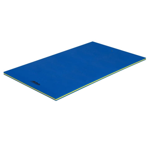 Weisshorn Floating Water Mat 3.5x1.8m Foam Pad Swimming Pool Platform Blue FM-35-18-BU