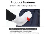 Ultralight Camping Sleeping Pad Built-in Foot Pump, Integrated Pillow Compact, Waterproof for V1107-CS-CQCD