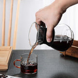 400ml Inverted Glass Coffee Maker with Stainless Steel Filter Manual Dripper V1263-JX-5689