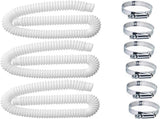 Pool Hoses for Above Ground Pools,1.25 x 59 Inch Filter Hose,Compatible with Intex Pump 607,637 With V1259-DP01-A-5715