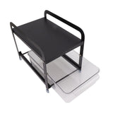 Cup Storage Organizer Shelf 2 Tier Pull Out Countertop Organizer Multifunctional Desktop Storage V1294-YM0710-3117230264111