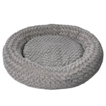 PaWz Calming Dog Bed Warm Soft Plush XL Grey X-Large PT1147-XL-GY