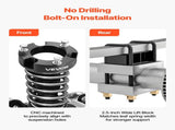 76.2 mm Front and 50.8 mm Rear Leveling Lift Kit for 2005-2021 2022 2023 Toyota Tacoma 2WD/4WD, V952-QHDPTSTJ2005RI6HW001V0