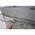 YES4PETS 187cm XL Triple Stackers Breeding Bird Parrot Cage Cockatoos Aviary V278-B073