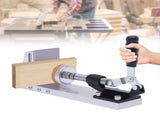 Pocket Hole Jig Kit, 7 Pieces Inclined Hole Positioner Dowel Drill Joinery Screw Tools Drill Guide V1366-AZ2-W-07764