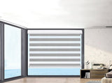 Marlow Blackout Zebra Roller Blind Curtains 180x210 Grey CD1015-180X210-GY