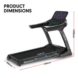 Powertrain V1100 Treadmill Electric Exercise Machine Home Gym Cardio Running Fitness TML-LJJ-V1100