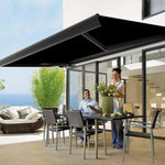 4.0m x 3.0m Retractable Folding Arm Awning Heavy Duty Full Cassette Motorised V63-842601