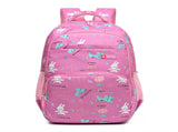 Rose Red Premium Large Capacity Cute Cartoon Student Backpack Multi-Layered Casual School Bag V888-ELOSUNG46725