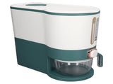Rice Dispenser Household Food Grade Dry Sealed Grain Cereal Dispenser Bucket for Millet Black V1294-YM0706-3118230211114