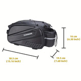 Ride and commute with one bag waterproof, large capacity, and instantly converts to a shoulder V1232-ZXCHZB001