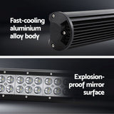 Giantz LED Driving Light 20 Inch Flood Spot Light Bar Driving Lamp Offroad Truck CAR-DL-LED-BAR-20-BK