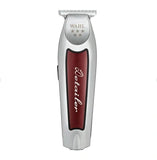 Wahl T-Wide Detailer Professional Cordless Finishing Trimmer 100 Minutes Battery Life Silver V1293-WAHL-HS3