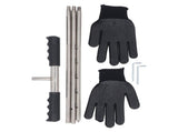 Stainless Steel Soil Sample Probe Combined Probe Rod Adjustable 173248 Inch Probe Tool with T V1294-YM0901-3111240223611