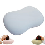 21.6*13.7*3.5inch Ice Silk Neck Support Pillow,Soft Ergonomic Memory Foam Pillow for Side V1107-115-36785-BLU2