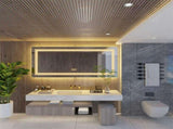 LED Bathroom Mirror 700x900mm Anti-Fog Shatterproof V178-66715