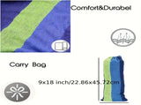 Outdoor Camping Hammock Portable Travel Swing Balance Hammock for Beach Hiking Backyard Relax V1232-LVDCRED002