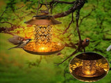 Bird Feeders for Outdoors Solar Led Iron Metal Bird Feeder Hanging Lamp V1370-AZ4-19694