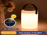 Cylindrical Solar Lamp Portable Outdoor Ambient Night Light for Camping Courtyard Lawn V1294-YM0901-230905HL02-1
