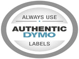 DYMO Rhino Industrial Vinyl Label, 12mm, Black Text on White Vinyl V1202-V1-DYMDY-SD18444