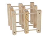 Wine Rack Wood Stackable Modular Wine Rack Wine Holder Free Standing For Kitchen Bar Countertop 6 V1294-YM0521-3116230002611