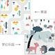 double-sided cartoon folding 2cm living room game odor-free children play V1102-115-26669-RUR-180-200CM