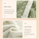 Blue 90140cm Textured bar knit pattern Sherpa Fleece and Taffeta Throw Blanket Soft Loungewear V888-ELOSUNG53456