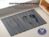 Collapsible Diatom Mud Bath Mat - Quick Dry, Non-Slip, Odor-Free Absorbent Pad V888-ELOSUNG35393