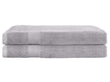 2 Pack Bath Sheets Set Cotton Extra Large Towel Grey TOWEL-D-180-L-GR