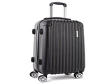 Wanderlite 28 Inch Luggage with TSA Lock Spinner Carry On Hard Shell Travel Suitcase Luggage Case LUG-ABS-CLA-28-BK