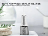 Orku Portable Oral Irrigator Flosser 350ml - Rechargeable Teeth Cleaner V238-SUPDZ-40125763289168