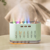 USB Humidifier with Digital Humidity Display, 700ML Portable Cool Mist Humidifier for Bedroom Office V1369-AZ3-W-12581