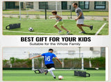 Soccerer Board, 45"X13" Portable Soccer Wall with 2 Angles, Foldable HDPE Kickback V952-ZQHDBHDPEL45RXNTKV0
