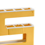 Umbrella Rack Detachable Drainable Cute Number Shape PS Material Wall Mounted Umbrella Holder for V1294-YM0716-3117220149111