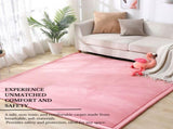 Soft Touch Ultra Plush Memory Foam Tatami Blush Pink Mat - 200 X 300 CM V262-LGH-0090P-1